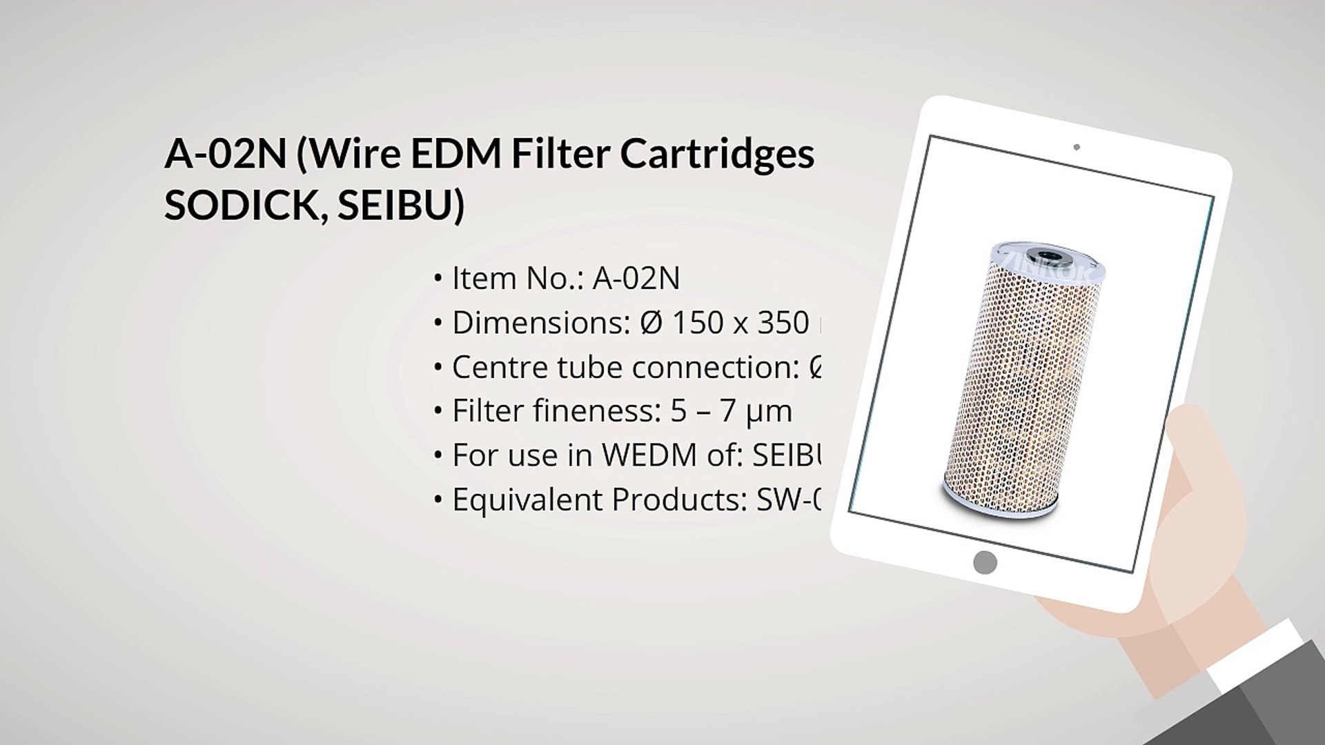 ⁣Sodick Wire EDM Filters For Most Of Your EDM Machines