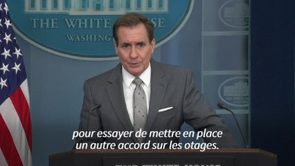 La Maison Blanche évoque des discussions "sérieuses " sur une "pause" à Gaza