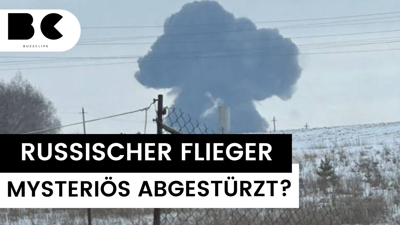 Russisches militärflugzeug in belgorod abgestürzt