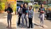 Malaika Arora Spotted In A Dazzling Yoga-Pants look, Offers Blessings To A Small Kid