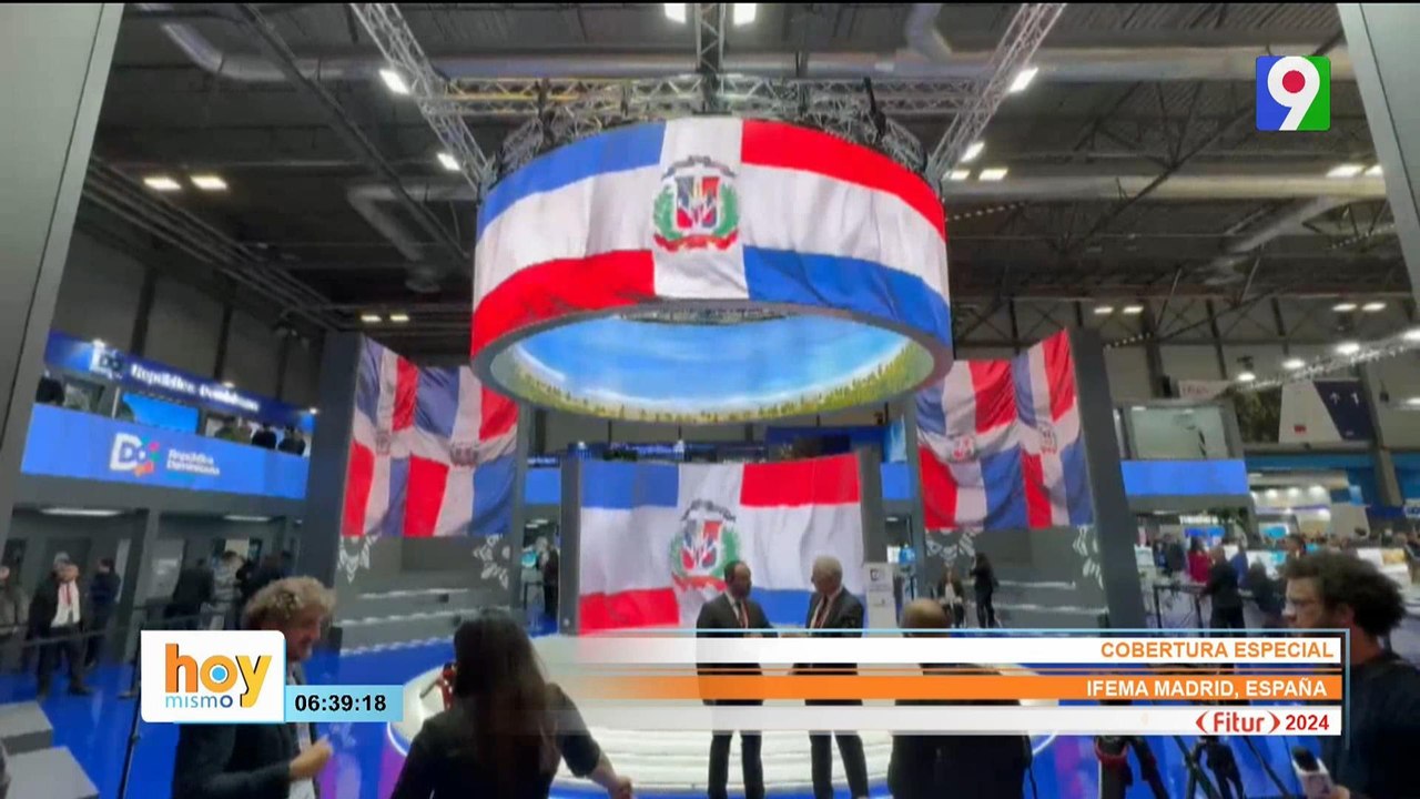 ¡Primicia! Rd Triunfando en la Feria de Turismo en Madrid-España Fitur | Hoy Mismo