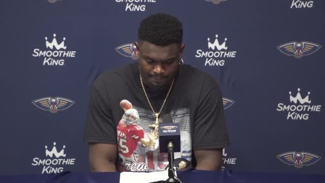 Pelicans - Zion : ''Mes entraîneurs et coéquipiers m'ont fait confiance''