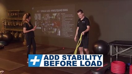 Step down_ Add stability before Load _ Tim Keeley _ Physio REHAB