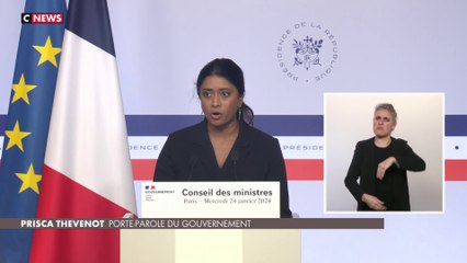 Prisca Thevenot : «Au nom de tout le gouvernement, je souhaite adresser un message de soutien et de solidarité à leur famille, à leurs proches et à l'ensemble de la nation agricole»