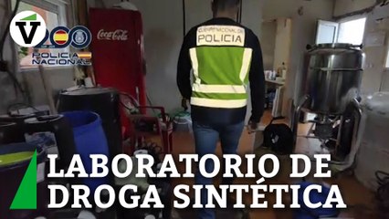 Uno de los mayores laboratorios de droga sintética en España se escondía en una "zona boscosa" de Valencia