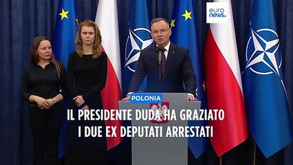 Polonia, grazia ai due parlamentari del PiS arrestati