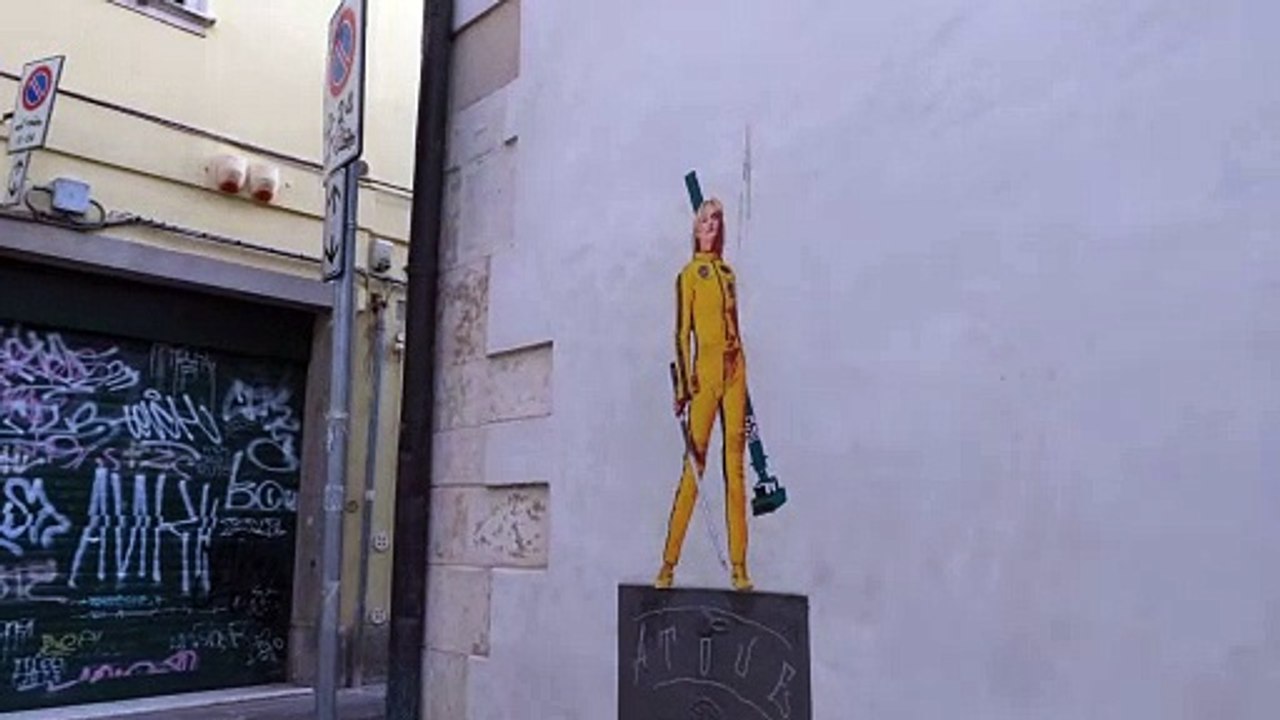 Fleximan, il?murales?dedicato a lui realizzato nel centro di Padova