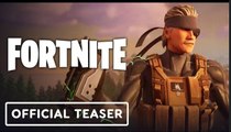 Fortnite x Metal Gear Solid | Official Solid Snake Teaser Trailer