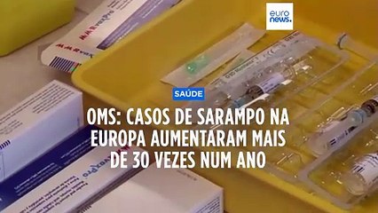 Surto de sarampo na Europa: casos aumentaram 30 vezes no período de um ano
