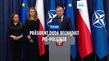 Polens Präsident Duda lässt verurteilte PiS-Politiker aus Gefängnis frei