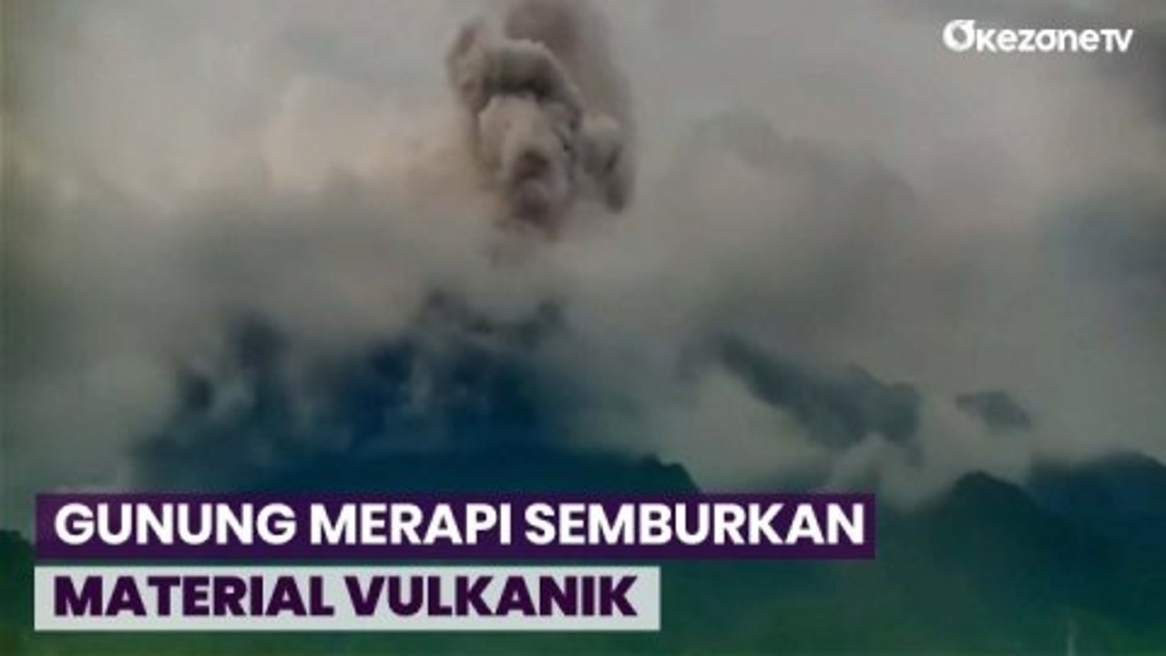 Gunung Merapi Erupsi, Warga Diimbau Waspada Banjir Lahar Dingin