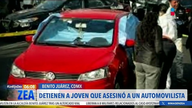 Detienen a sujeto que asesinó a un automovilista en la alcaldía Benito Juárez, CDMX