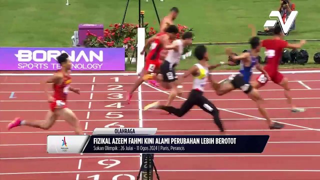 Perubahan fizikal Azeem Fahmi memberangsangkan menjelang kelayakan Sukan Olimpik