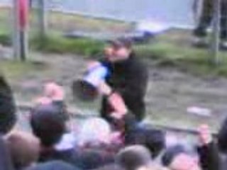 Valenciennes-Lyon Tribune Pouille SCHELDT FANS 30/03/2008