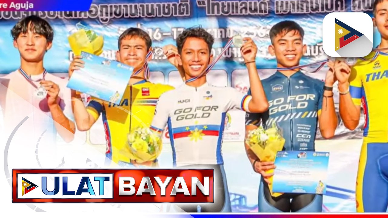 John Andre Aguja, inuwi ang gold medal sa Thailand sa MTB Cup Juniors