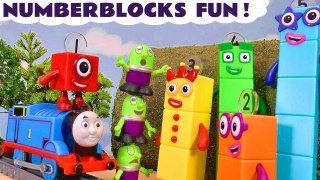 Learn to Count with Numberblocks Stories and Toy Trains