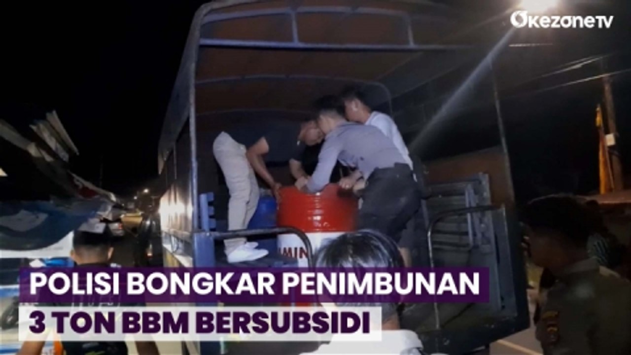 Polresta Padang Bongkar Penimbunan 3 Ton BBM Bersubsidi, Begini Modusnya