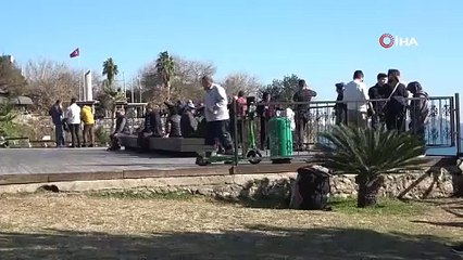 Antalya’dan kış ortasında kıskandıran görüntüler