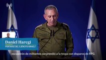 Hamás golpea un tanque y una unidad israelí