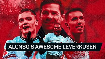 Alonso's awesome Leverkusen chase Bundesliga dream