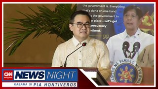 Bagong pinuno ng Marcos Economic Team humarap sa mga negosyante