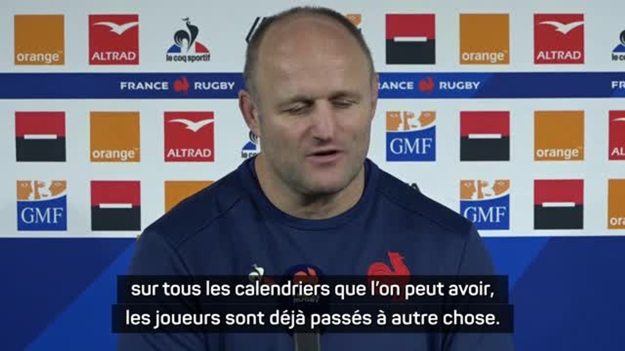 Bleus - Servat : "Les joueurs sont déjà passés à autre chose"