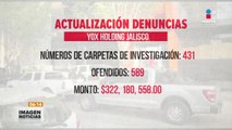 Actualización en caso de fraude 