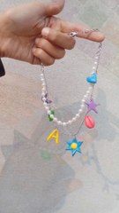 Diy handmade Korean necklace 