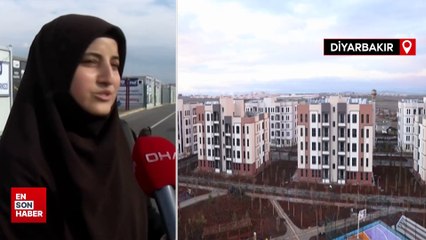 Diyarbakır’da deprem konutları yükselmeye devam ediyor