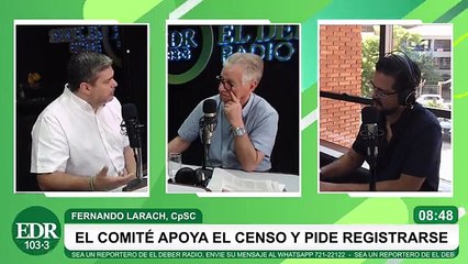 El Comité Cívico alienta a la población para que se registre como agente censal