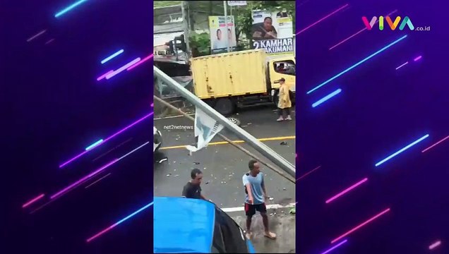 DETIK-DETIK Kecelakaan Mencekam di Puncak Bogor