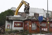 WIGAN: Building demolished after fire
