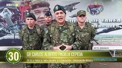 En Nariño fue capturado alias Tato cabecilla de la estructura 30 de las disidencias del Estado Mayor Central
