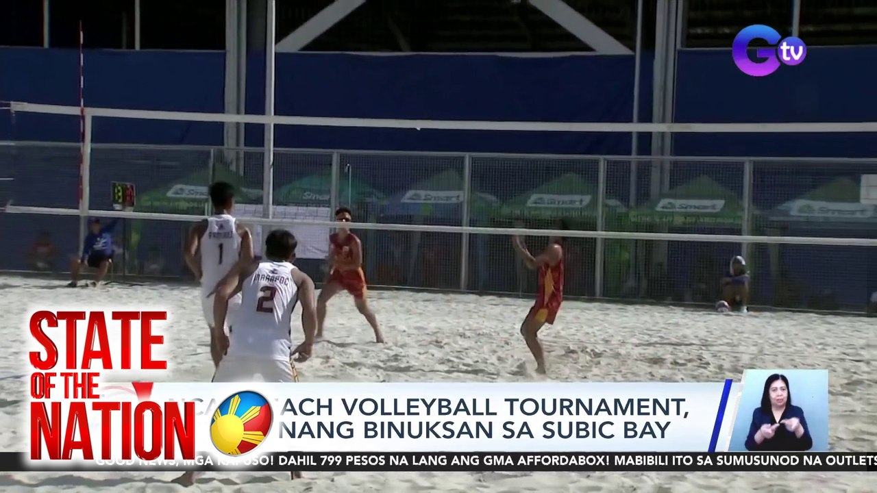 NCAA Beach Volleyball Tournament, opisyal nang binuksan sa Subic Bay | SONA