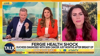 _One Of The Most Aggressive Forms Of Cancer__ - Kinsey Schofield On Sarah Ferguson Shock Diagnosis(360P)