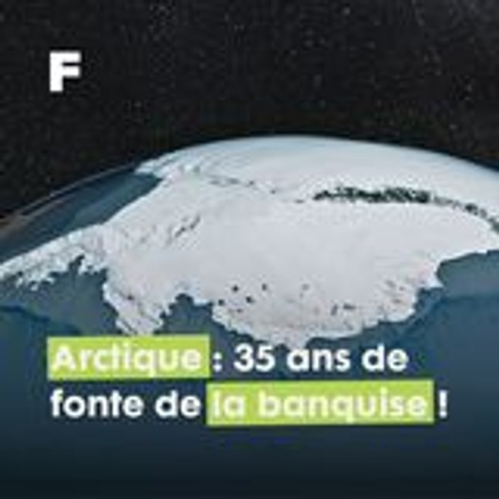 Arctique : 35 ans de fonte de la banquise vue par la Nasa, de 1984 à 2019 !