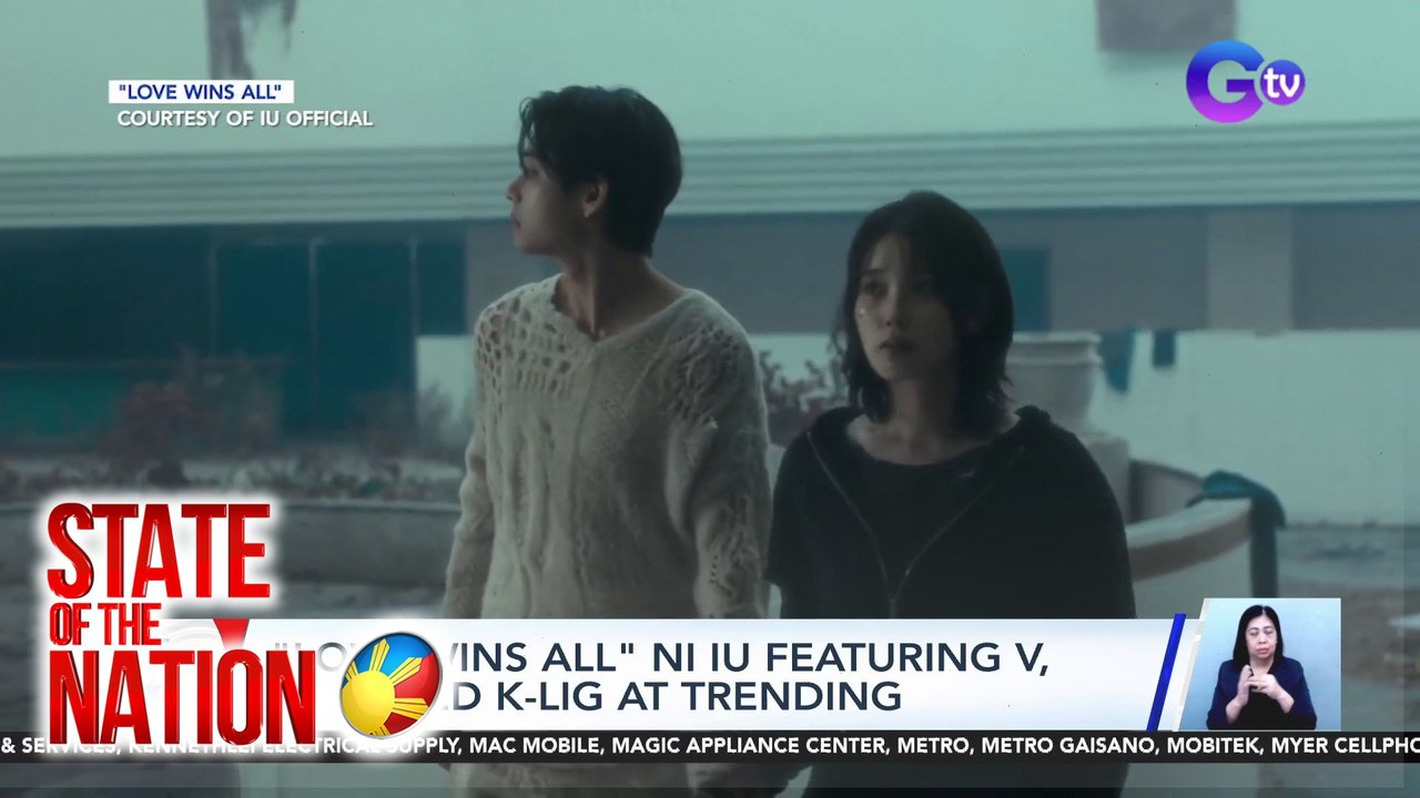 "Love Wins All" ni IU featuring V, certified K-lig at trending | SONA