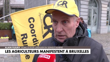 Témoignage d'un agriculteur Français à Bruxelles :