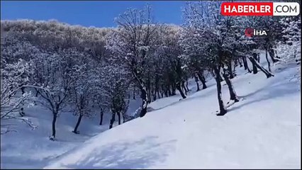 Sason'da kar kaplı yollar üç gün sonra ulaşıma açıldı