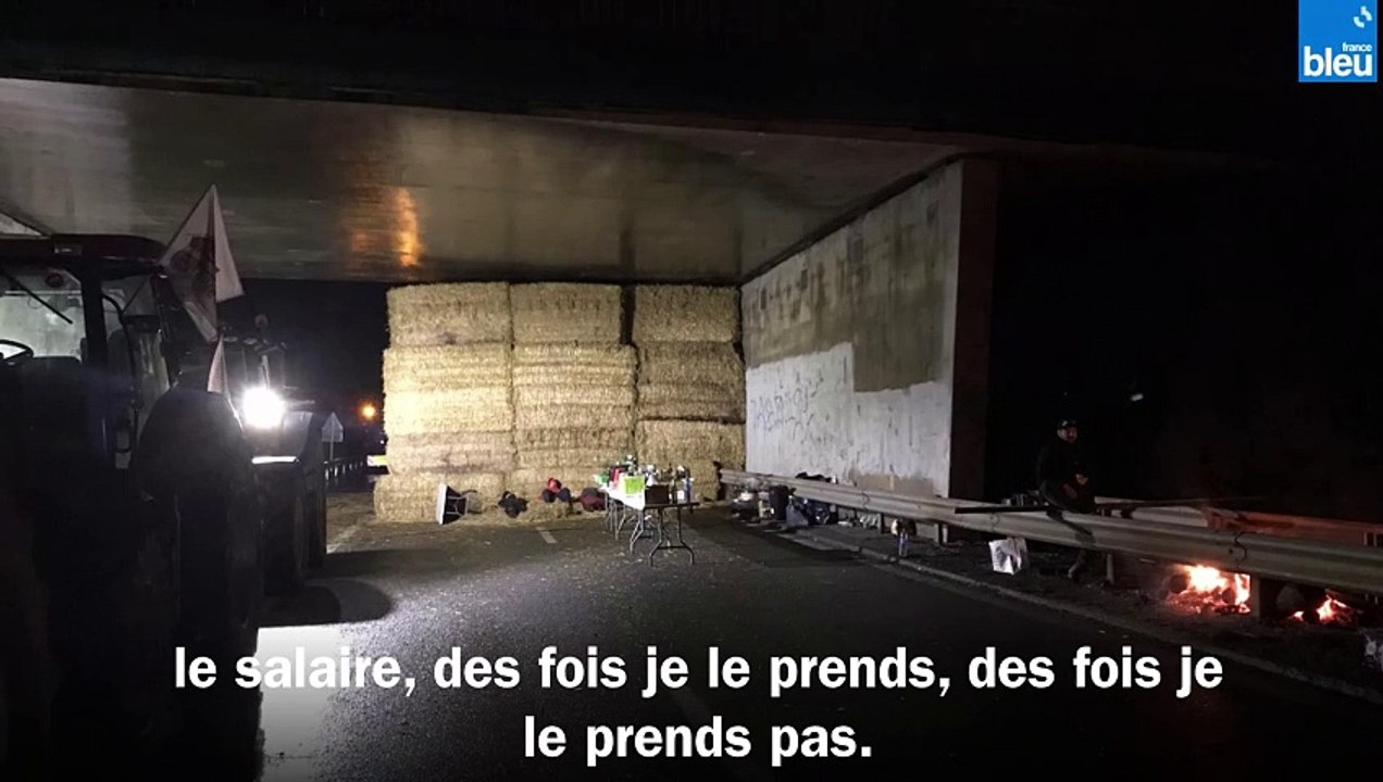 "Qu'on puisse vivre de notre métier, c'est ça qui m'importe" : Hervé Chevalier, agriculteur de Ceaux-en-Loudun, mobilisé