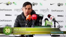 Ceppelini no tiene la titular garantizada ‘depende de él Jhon Bodmer, técnico de Atlético Nacional