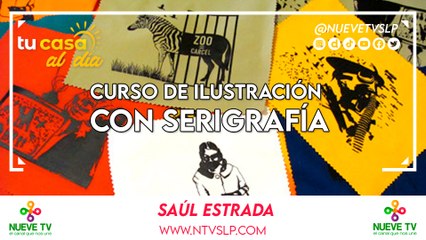 Curso de Ilustración con Serigrafía