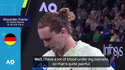 'I'd rather be in pain than at home' - Zverev stuns Alcaraz to reach Aussie semis
