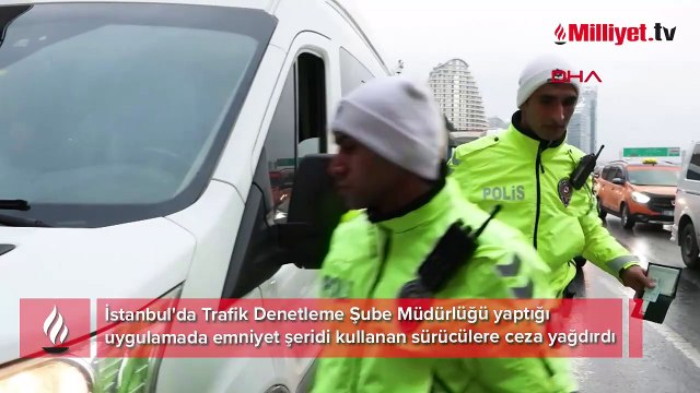 Polis affetmedi! İstanbul'da bu sürücülere ceza yağdı