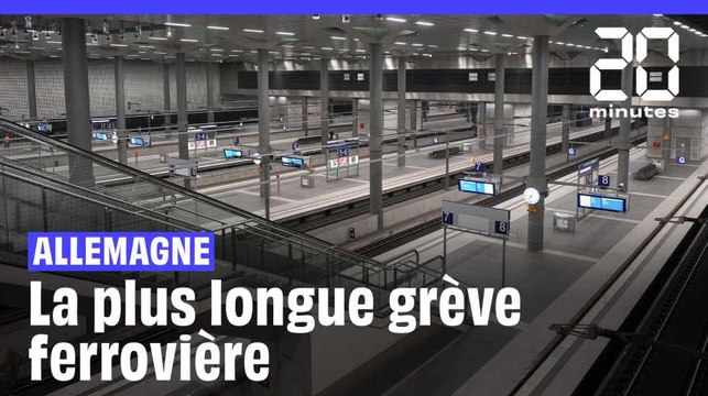 Allemagne : Coup d'envoi de la plus longue grève dans les chemins de fer
