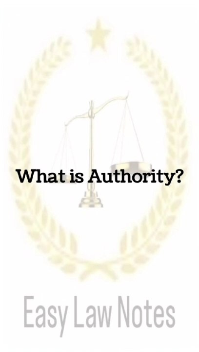 Authority