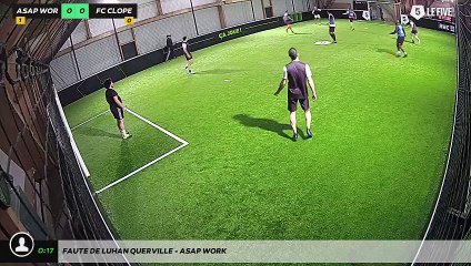 Faute de Luhan Querville - ASAP WORK