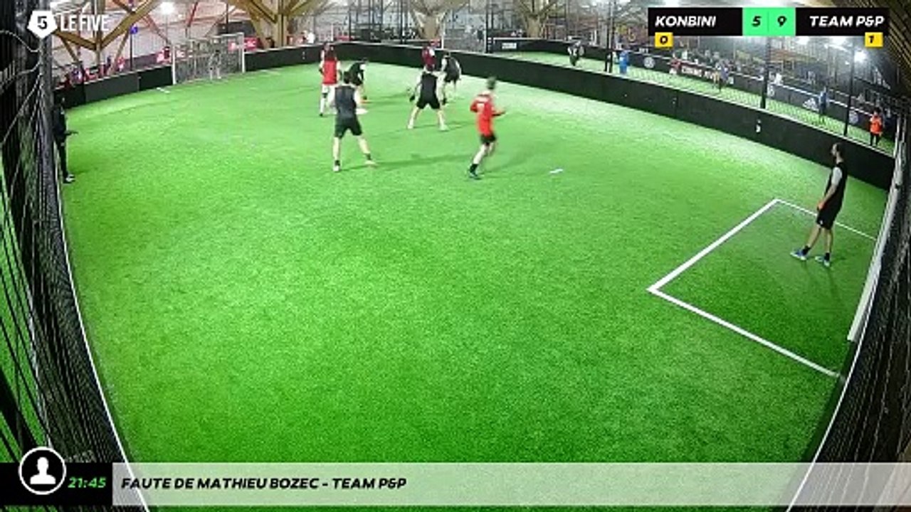 Faute de Mathieu BOZEC - Team P&P