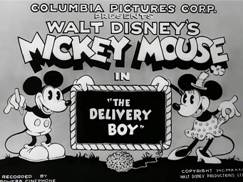 Mickey Mouse  - The Delivery Boy 1931