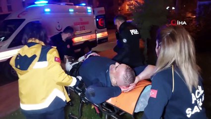 Irmak kenarında otururken mermilerin hedefi oldu